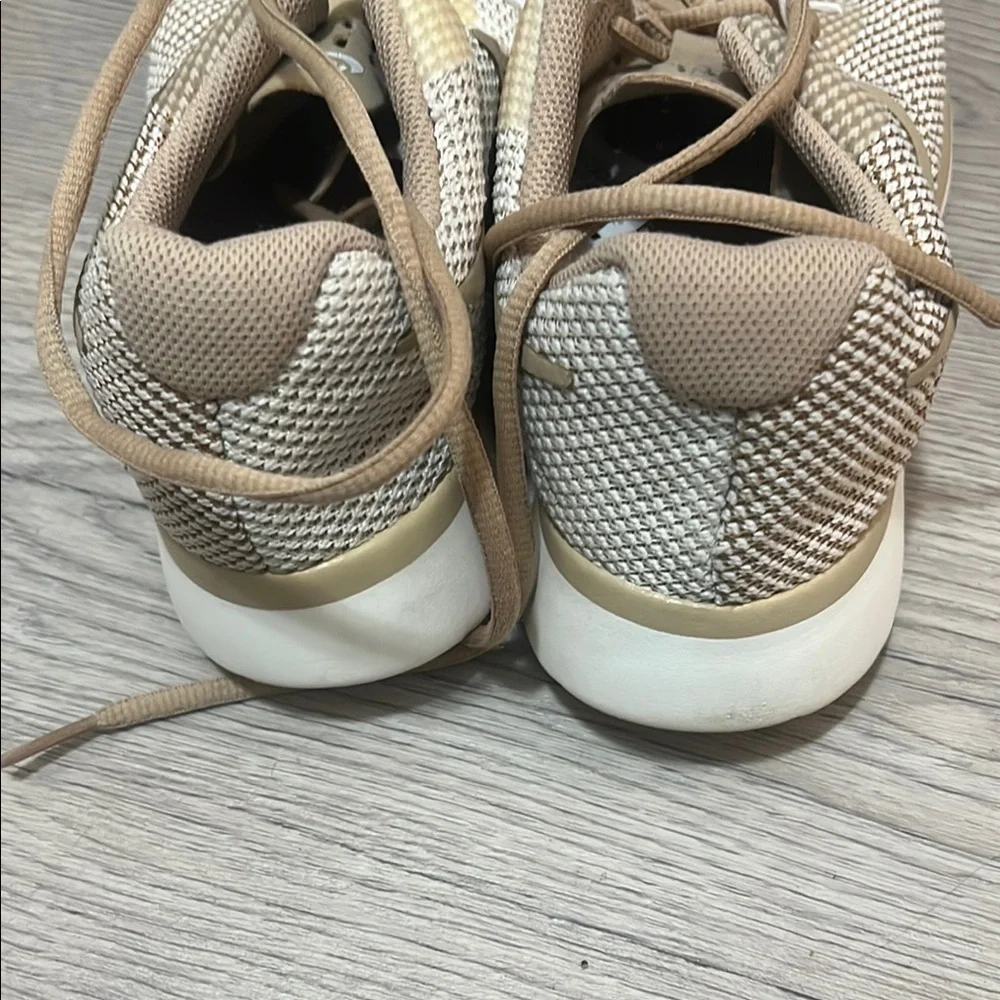 Nike Tan and White Sneakers